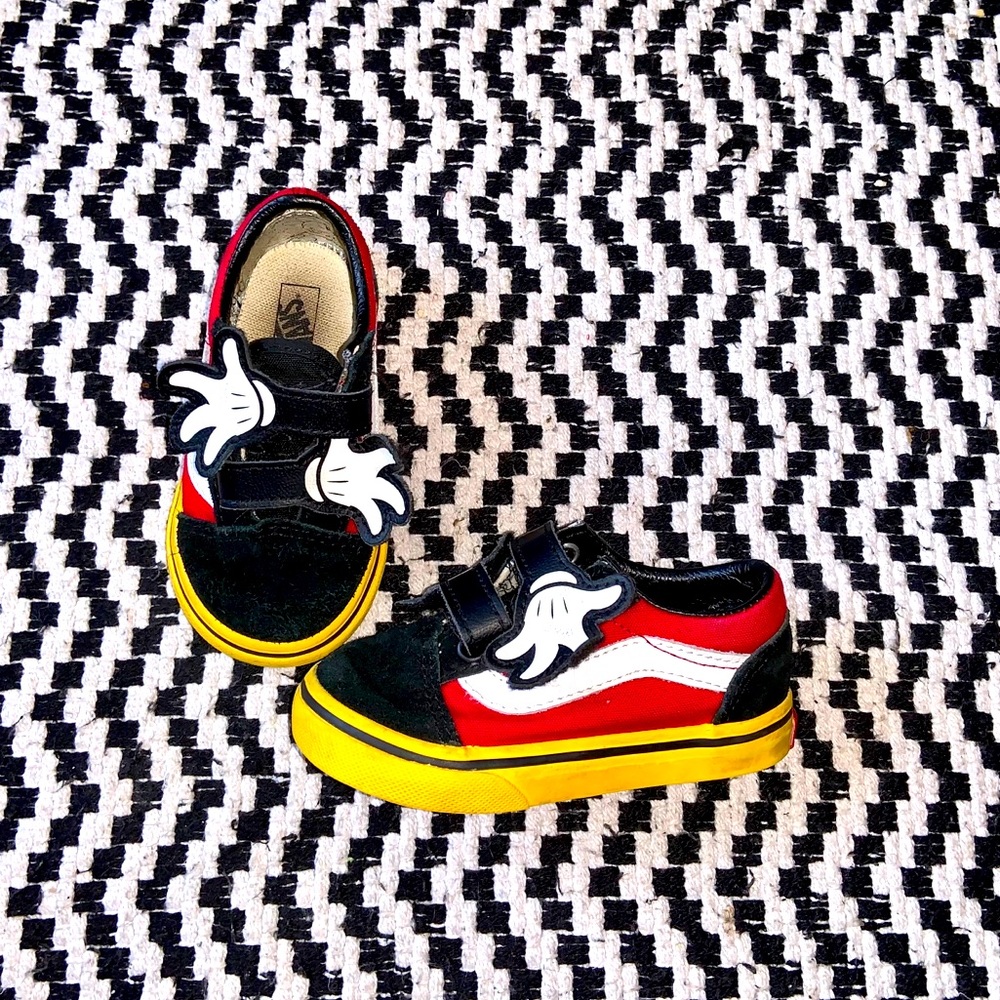 Toddler’s Mickey Mouse Vans